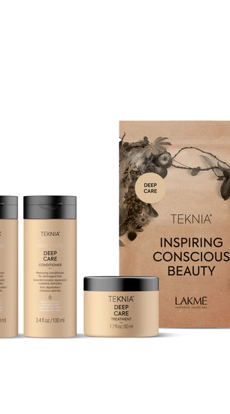 TEKNIA DEEP CARE TRAVEL PACK(SHAMPO+MASK+CONDITION)