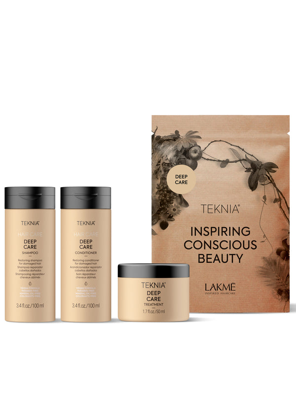 TEKNIA DEEP CARE TRAVEL PACK(SHAMPO+MASK+CONDITION)