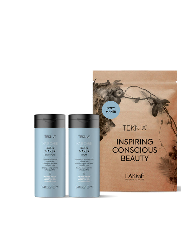 TEKNIA BODY MAKER TRAVEL PACK(SHAMPO+BALM)