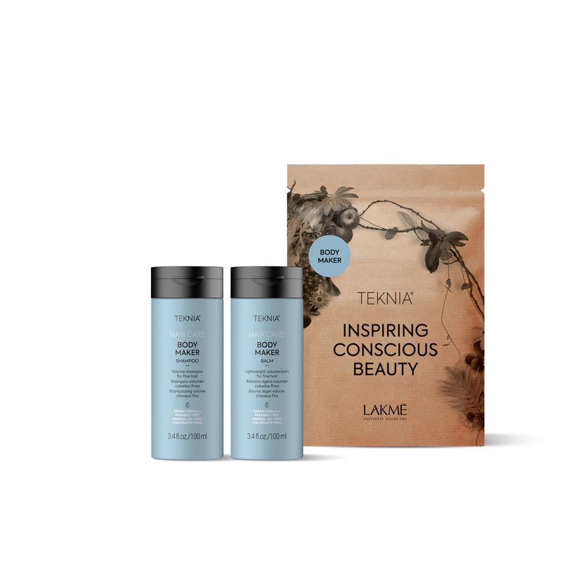 TEKNIA BODY MAKER TRAVEL PACK(SHAMPO+BALM)