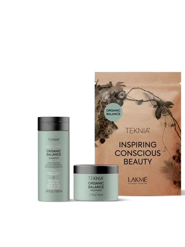 TEKNIA ORGANIC BALANCE TRAVEL PACK(SHAMPO+BALM)